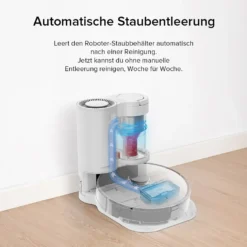 Roborock S7 AbsaugStation Auto-Empty Dock Intelligent Staubsammlung Allergiepflege App Weiß -SaugProfi Sparmarkt 8188c8b49c17f4b63da1f06fa98f3749