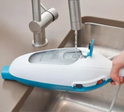 Black & Decker Black+Decker FSM13E1 Dampfbesen Steam Mop, Basic (Dampfreiniger Für Hygienische, Gründliche Sauberkeit, Abnehmbarer Stiel, Einfache Bedienbarkeit, Inkl. 1 Mikrofaser-Pad), 1300 W -SaugProfi Sparmarkt 852326968b27b055673494ef3dc5bd80