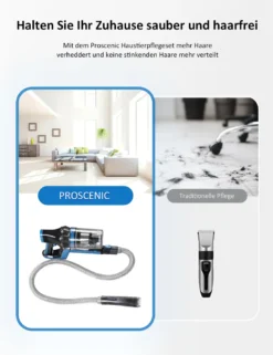 Proscenic Tierhaarbürste-Set Für Akku Staubsauger P11 Smart, P11 Und I10 -SaugProfi Sparmarkt 8661c8d3fc68551bd933d47a65255320