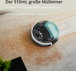 SmartAI Saugroboter Staubsauger Roboter APP Fernbedienung 2600Pa Staubsauger Weiß 15 SmartAI Saugroboter Staubsauger Roboter APP Fernbedienung 2600Pa Staubsauger Weiß -SaugProfi Sparmarkt 895f2d7dca0e7636cf9244582ec31f0b