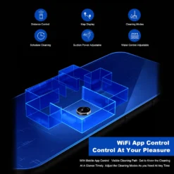LIECTROUX C30B Automatischer Staubsauger Saugroboter Kehrroboter Nass-Trocken-Staubsauger Dynamische Navigation APP-Fernbedienung Sprachsteuerung Kompatibel Mit Alexa Google Assistant -SaugProfi Sparmarkt 8ae4f71fa576a09e968852141c3b2c2f