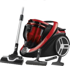 Rowenta RO7649 Silence Force Cyclonic Parkett | Beutelloser Staubsauger | Vacuum-Cleaner | Sehr Leise | 2,5L Staubvolumen | Tierhaar | Auto | Schwarz/Rot -SaugProfi Sparmarkt 8cc6a303bc4f396ad5f47749e7127b75