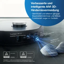 ECOVACS DEEBOT X1 TURBO Staubsauger 5000Pa Saugroboter YIKO EU APP -SaugProfi Sparmarkt 8ce61c2c4bedd247ffc4c6c513c0fc77