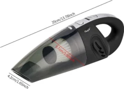 CkeyiN Akku-Handstaubsauger, Wiederaufladbarer, Leistungsstarker Zyklon-Nass-Trocken-Sauger Für Die Reinigung Von Tierhaaren, Staub Und Kies -SaugProfi Sparmarkt 8d03c2e4a8308ee68cd9f85e0fd230aa