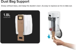 Roborock S7 AbsaugStation Auto-Empty Dock Intelligent Staubsammlung Allergiepflege App Weiß -SaugProfi Sparmarkt 9274490ab7c5853f9d382f337b40e93e