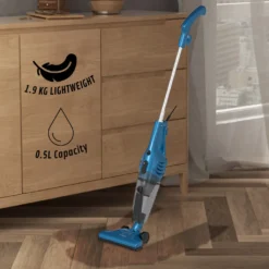 Just Perfecto 2-in-1 Standstaubsauger 600W - Blau - Mit Turbo Funktion - Beutellos - Handstaubsauger, Stielstaubsauger -SaugProfi Sparmarkt 977e3af83756d404c798961f47208420