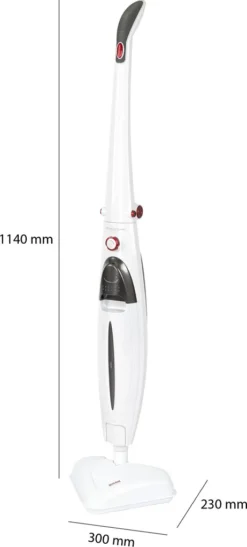 ProfiCare Dampfmop PC-DR 3093 Anthrazit-weiss / 1.500 Watt / Dampfreiniger Für Alle Bodenbeläge / 99 % Gegen Viren -SaugProfi Sparmarkt 98435274f2dec17a7aaeeb11b65332a9