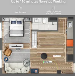 360 S6 Smart Saugroboter Staubsauger Automatisch APP 3200mAh Roboterstaubsauger Vacuum Reinigung Schwarz -SaugProfi Sparmarkt 98dac55f0ada5c9a4533a2beb3326590