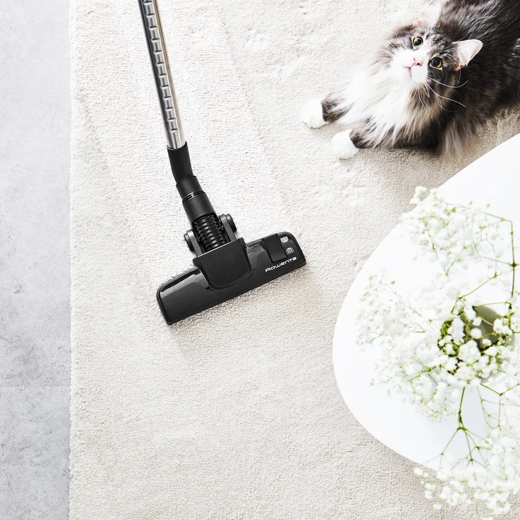 Rowenta Power XXL RO312, 450 W, Zylinder-Vakuum, Trocken, Staubbeutel, 4,5 L, Schaum, Hygienefilter 9 Rowenta Power XXL RO312, 450 W, Zylinder-Vakuum, Trocken, Staubbeutel, 4,5 L, Schaum, Hygienefilter – Bild 9