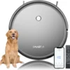 SmartAI G50 WLAN 3-in-1 Saugroboter Mit Wischfunktion Staubsauger Roboter Saug-Wisch-Roboter Wischroboter 2600mAh Alexa Google Home APP