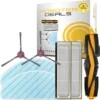 Zubehör Set, Ersatzteile Kit Für Yeedi Vac 2 Pro (2x Seitenbürste, 2x Filter, 2x Pad, 1x Hauptbürste)