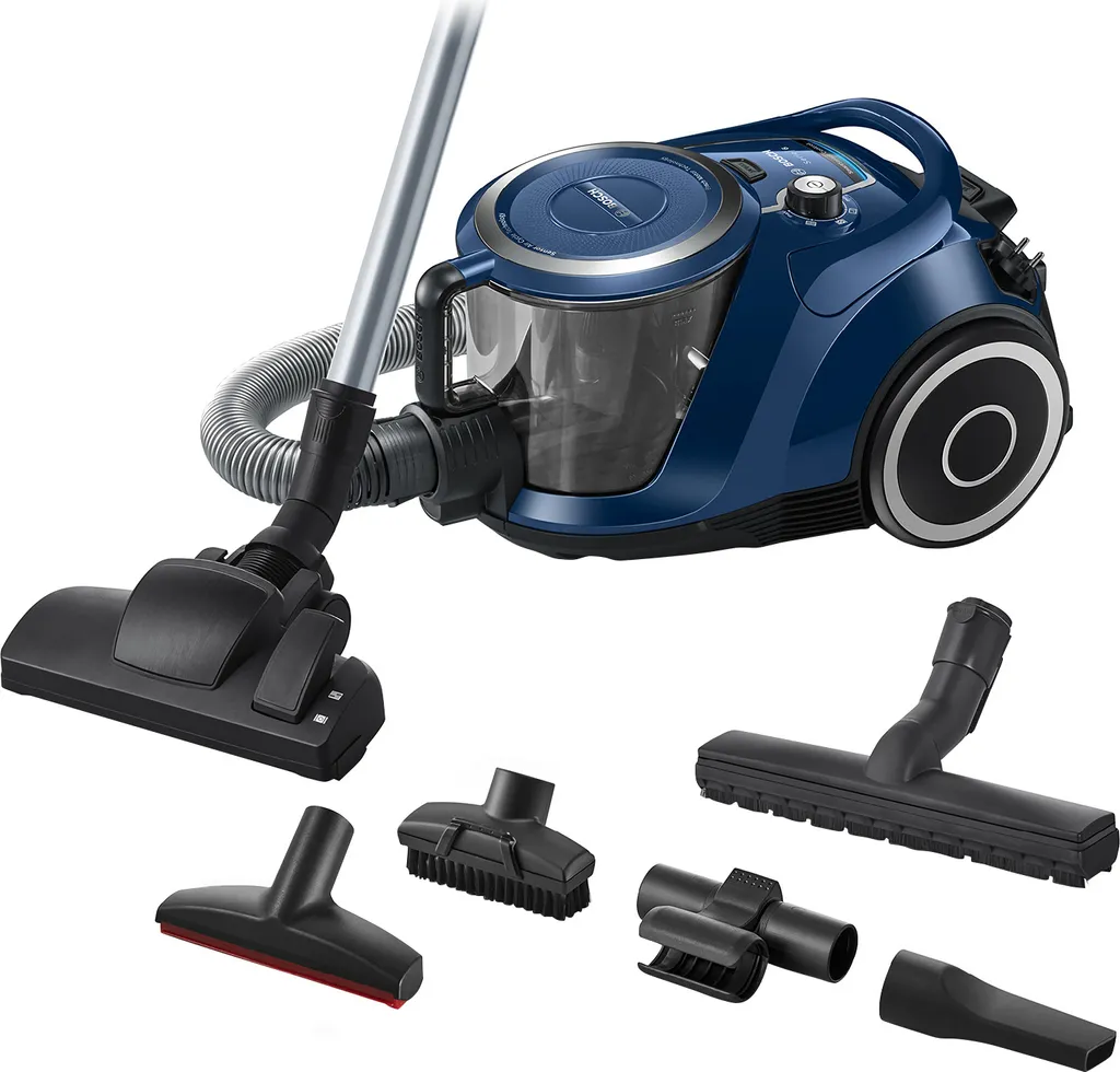 Bosch Staubsauger Beutellos Serie 6 BGC41X36, Bodenstaubsauger, Ideal Für Allergiker, Hygiene-Filter, Bodendüse Für Parkett, Teppich, Fliesen, Starke Saugleistung, Leise, 700 W, Blau 7 Bosch Staubsauger Beutellos Serie 6 BGC41X36, Bodenstaubsauger, Ideal Für Allergiker, Hygiene-Filter, Bodendüse Für Parkett, Teppich, Fliesen, Starke Saugleistung, Leise, 700 W, Blau – Bild 7