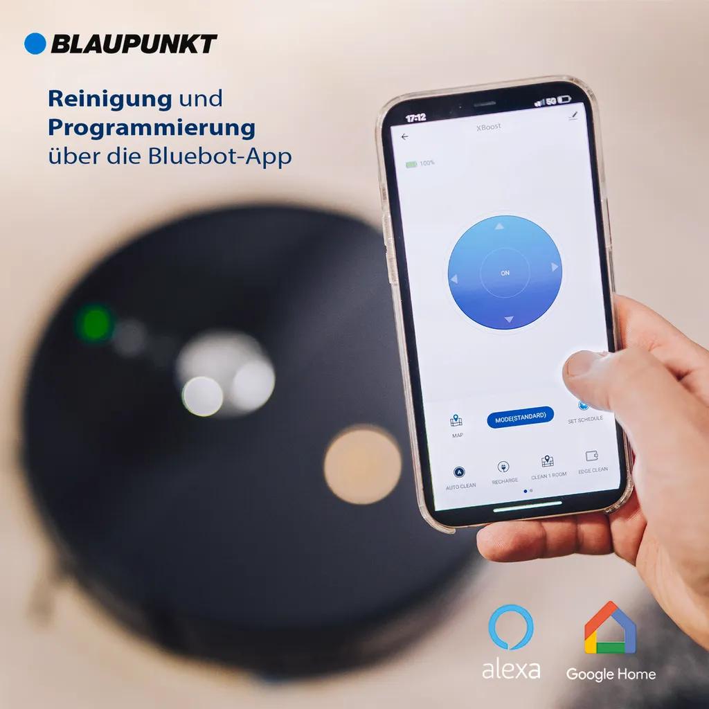 Blaupunkt XBOOST Roboterstaubsauger - Staubsaugerrobot Mit Moppfunktion 17 Blaupunkt XBOOST Roboterstaubsauger - Staubsaugerrobot Mit Moppfunktion – Bild 17