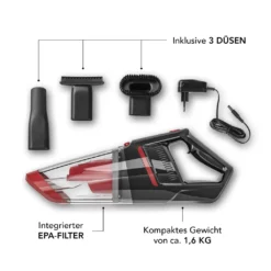 MAXXMEE Akku-Handstaubsauger Nass & Trocken - Rot/schwarz 9 MAXXMEE Akku-Handstaubsauger Nass & Trocken - Rot/schwarz -SaugProfi Sparmarkt ad94e986d6f863ee69e45962f73b65fa