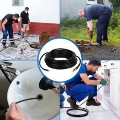 Wolketon 15m Rohrreinigungsschlauch Rohrreiniger Set Für Kärcher Kränzle K2 - K7 Hochdruckreiniger -SaugProfi Sparmarkt af693fcfb98dce191489a5b744b8e5dd