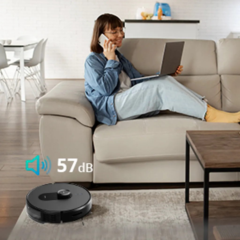 360 SMARTAI Botslab S8 Plus Staubsauger Roboter Mit Absaugstation 4L, 2700Pa Saugroboter Mit Wischfunktion Lasernavigation,Kartierung Mehrerer Etagen 16 360 SMARTAI Botslab S8 Plus Staubsauger Roboter Mit Absaugstation 4L, 2700Pa Saugroboter Mit Wischfunktion Lasernavigation,Kartierung Mehrerer Etagen – Bild 16