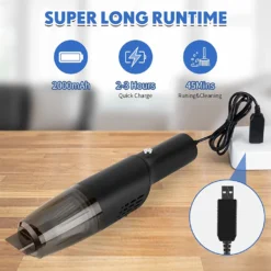 Mini Handstaubsauger Kabellos - Handstaubsauger Wiederaufladbar Tragbar , USB Staubsauger Für Auto, Tastatur, Tierhaare,Black -SaugProfi Sparmarkt b1ec93f3f17ff1d6d45653ce3dbcf039