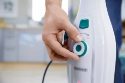 Leifheit Dampfreiniger CleanTenso Inkl. 2er Set Ersatz-Wischbezüge -SaugProfi Sparmarkt b2ab0ec17f164a6f817ac699f33c1288