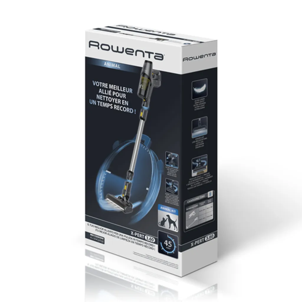Rowenta RH 6974 X-Pert 3.60 3in1 Akku Stielsauger Mit Herausnehmbaren Handstaubsauger, Elektrobürste, Beutellos, Li-Ion Akku 22 V, 2 Stufen 13 Rowenta RH 6974 X-Pert 3.60 3in1 Akku Stielsauger Mit Herausnehmbaren Handstaubsauger, Elektrobürste, Beutellos, Li-Ion Akku 22 V, 2 Stufen – Bild 13