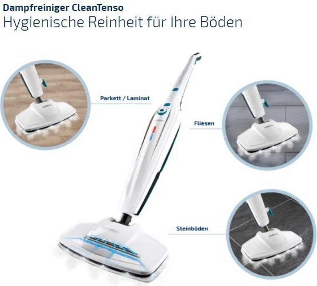 Leifheit 2er Set Ersatzpads Dampfreiniger CleanTenso 15 Leifheit 2er Set Ersatzpads Dampfreiniger CleanTenso – Bild 15