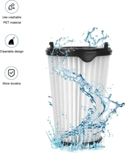 Set Mit 6 Filtern Für AEG CX7 CX7-2 Staubsauger Für Alle Modelle, Ersatz Hepa Filter Ersatzfilter Und 1 Reinigungsbürste -SaugProfi Sparmarkt b51102cdd1b48086726fd3df4257b19d