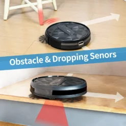 Saugroboter Mit 2800 Pa Saugkraft, Große Staubbox 600ML,APP Steuerung, 120 Min Laufzeit, Staubsauger Roboter WLAN Optimiert Für Teppich Tierhaare Hartböden-AIRROBO P20 -SaugProfi Sparmarkt b53bef9cd34c02460265699a4e878c89