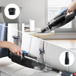 Aigostar Mercury 33LBX - Kabelloser Zyklon-Handstaubsauger, Nass- Und Trockensauger, 2050mAh Akku, 500ml Reservoir, HEPA-Filter. -SaugProfi Sparmarkt b6a35dea8618424d8d234902ef2dc523