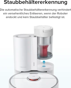 Roborock S7 AbsaugStation Auto-Empty Dock Intelligent Staubsammlung Allergiepflege App Weiß -SaugProfi Sparmarkt bb4e86a54c6bfaa655e33967fce11be4