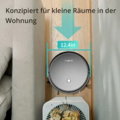 SmartAI G50 WLAN 3-in-1 Saugroboter Mit Wischfunktion Staubsauger Roboter Saug-Wisch-Roboter Wischroboter 2600mAh Alexa Google Home APP -SaugProfi Sparmarkt c0374ec6d84dc05400dad4cfa9e4a88c