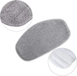 5 Ersatzpads Für Dampfreiniger , Dampfbesen Wischbezug Für Eine Porentiefe Reinigung, Dampfmop Ersatz Mit Klettunterseite -SaugProfi Sparmarkt c4290a004dfffb66db3e25b156567e4b