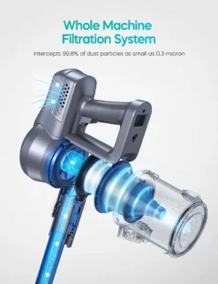 Greenote GSC50 Akku Handstaubsauger 23000PA, 4 In 1 Kabellos Staubsauger Mit LED Doppeltem Digitalmotor, Elektrobürste Staubsauger,Bis Zu 35 Min -SaugProfi Sparmarkt c4e40bd72e4ecb3292836beb162e4405