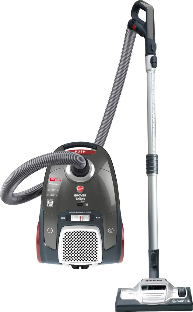 Hoover Telios Extra TX63SE 011, 550 W, Zylinder-Vakuum, Trocken, Staubbeutel, 3,5 L, EPA 1 Hoover Telios Extra TX63SE 011, 550 W, Zylinder-Vakuum, Trocken, Staubbeutel, 3,5 L, EPA