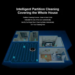 LIECTROUX C30B Automatischer Staubsauger Saugroboter Kehrroboter Nass-Trocken-Staubsauger Dynamische Navigation APP-Fernbedienung Sprachsteuerung Kompatibel Mit Alexa Google Assistant -SaugProfi Sparmarkt c9835ba4abd0a4679f26021f940abeea