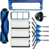 Bundle Set Für Eufy RoboVac 11S 12 30C 15T 15C 35C Ersatz Zubehör Seiten Bürste Filter Laufrolle