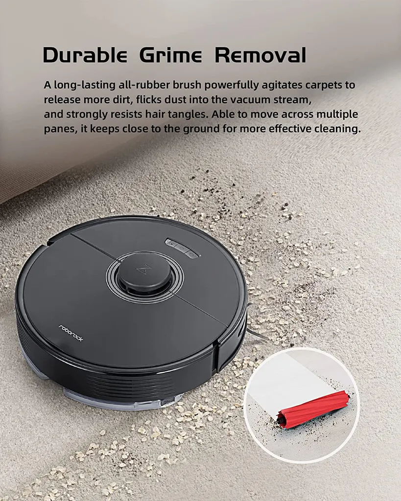 Roborock Q7 Max Staubsauger Saugroboter Kehrroboter 4200Pa Sonic LiDAR EU Schwarz (S5 MAX Update) 5 Roborock Q7 Max Staubsauger Saugroboter Kehrroboter 4200Pa Sonic LiDAR EU Schwarz (S5 MAX Update) – Bild 5