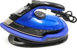 Rowenta DE5010 Dampfbügeleisen Ohne Schnur Mit Ladestation Blau Schwarz -SaugProfi Sparmarkt d650af74e44cd2b69ba7720535c3ae99