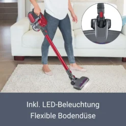 Juskys 2in1 Handstaubsauger & Akku Staubsauger - Beutellos & Kabellos – Bis 55 Min Laufzeit - Lithium-Ionen Akku, Wandhalterung & Ladestation – Rot 22 Juskys 2in1 Handstaubsauger & Akku Staubsauger - Beutellos & Kabellos – Bis 55 Min Laufzeit - Lithium-Ionen Akku, Wandhalterung & Ladestation – Rot -SaugProfi Sparmarkt d727e4ec729a4e148ce2320b5e6c520b