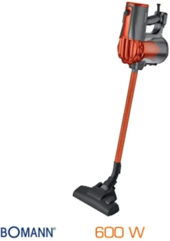 Bomann BS 1948 CB N Bodenstaubsauger, 2 In 1 – Boden- Und Handstaubsauger In Einem, Energiesparende 600 Watt, HEPA-Filter (Hoch-Effizienz-Partikel-Luftfilter), Anthrazit / Orange -SaugProfi Sparmarkt da456634ab4e323daae4502fbb24aa96