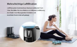Roborock Auto Empty Dock For S7 ,S7 MaxV, Smart Bin Detection, HEPA Air Filter, Electrode Cleaning Brush (Schwarz) -SaugProfi Sparmarkt da97dfd1986e428de57844926b806809