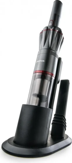 Genius Invictus One Handstaubsauger (8 Teile) Maximale Power Im Handformat | Beutelloser Und Kabelloser Akustaubsauger;