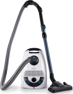 HooGo B3+ Bodenstaubsauger 3 Liter Mit Beutel Inkl. Parkett-, Polster- Und Fugendüse, Möbelbürste, 11m Aktionsradius, HEPA14 Filter, Allergikertauglich -SaugProfi Sparmarkt dc8ee4b7c2b8bec60a40d295cecf1f2a