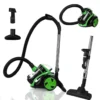 EINFEBEN Staubsauger Efficiency Bodenstaubsauger Zyklon Beutellos 900 Watt Beutel Grün