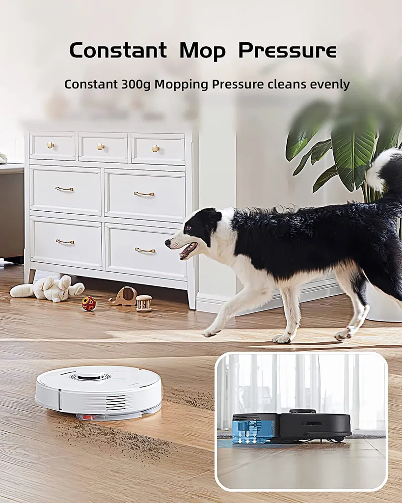 Roborock Q7 Max Staubsauger Saugroboter Kehrroboter 4200Pa Sonic LiDAR EU Schwarz (S5 MAX Update) 8 Roborock Q7 Max Staubsauger Saugroboter Kehrroboter 4200Pa Sonic LiDAR EU Schwarz (S5 MAX Update) – Bild 8