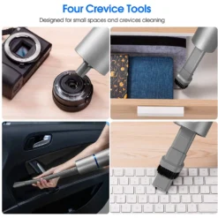 Handstaubsauger Akku Handsauger Kabellos Nass & Trocken 4500Pa AutoTastatursauger Mit 4 Verschiedenen Vakuumdüsen, Waschbarer HEPA Filter Perfekt Für Auto,Teppich,Sofa,Tastatur,Haustier -SaugProfi Sparmarkt e146542cd6fe06ee2455b2dd90d3d335