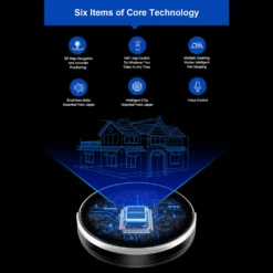 LIECTROUX C30B Automatischer Staubsauger Saugroboter Kehrroboter Nass-Trocken-Staubsauger Dynamische Navigation APP-Fernbedienung Sprachsteuerung Kompatibel Mit Alexa Google Assistant -SaugProfi Sparmarkt e698df3702c1c6beb1bb568026b8f3c1