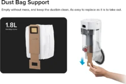 Roborock S7 Auto-Entleerungsstation Absaugstation Intelligente Staubsammlung Konstante Saugleistung Allergiepflege - Weiß -SaugProfi Sparmarkt e8986f05b60e3ab5c7564e2b98ffb4af