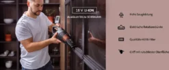 ETA Rotary ETA242590000 Akku-Handsauger, Li-ion Akku 18 V, HEPA-Filter, Elektrischer Rotationsbürste -SaugProfi Sparmarkt e9af5773d249330cccccbd97e4c5347f