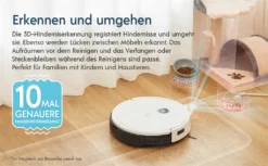 Yeedi Vac 2 Pro Staubsauger Saugroboter Wischfunktion 3000Pa 5200mAh 240min Kehrroboter -SaugProfi Sparmarkt ea3fc490f7bb38044eb1c6a93c9f8cc8