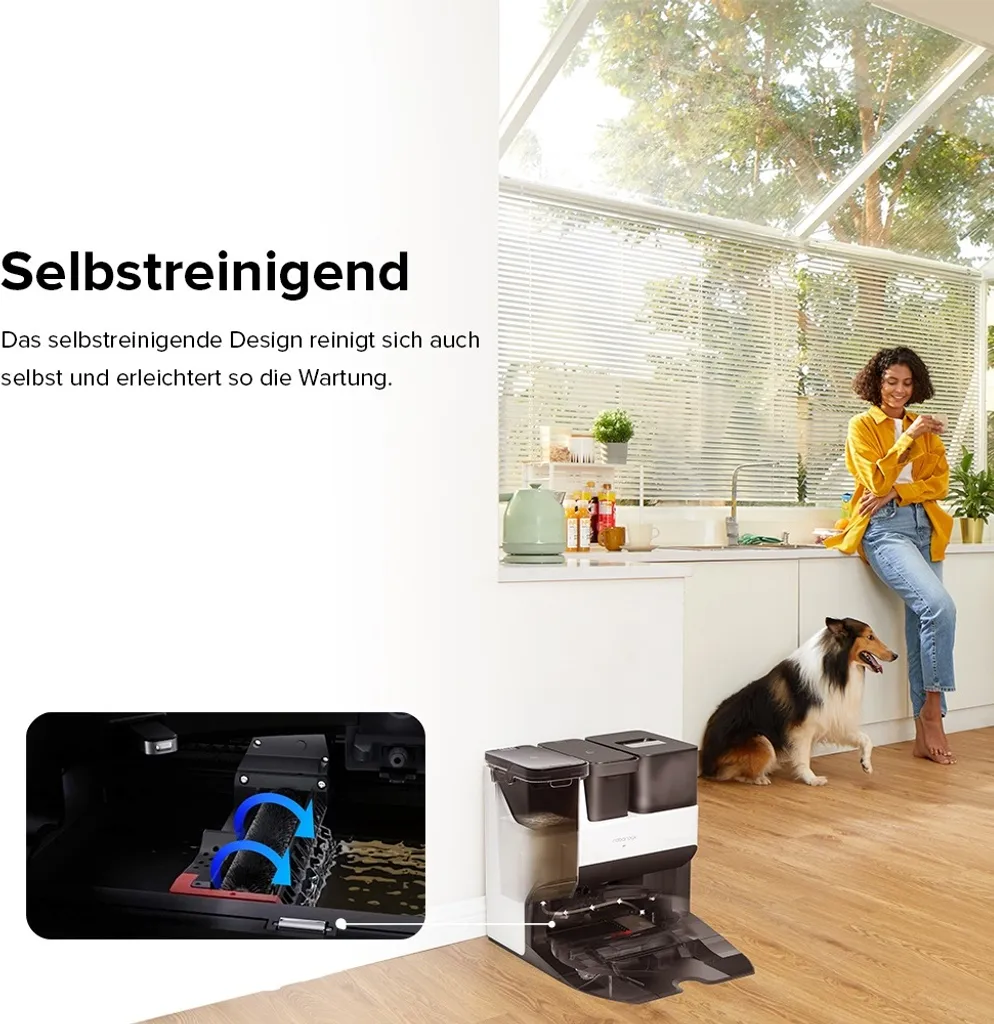 Roborock S7 Pro Ultra Staubsauger Roboter Mit Absaugstation Empty Wash Fill Dock Kindersicherung Saugroboter LiDAR APP(Upgrade Von Roborock S7,VS S7 Maxv Ultra/S8 Pro Ultra) 8 Roborock S7 Pro Ultra Staubsauger Roboter Mit Absaugstation Empty Wash Fill Dock Kindersicherung Saugroboter LiDAR APP(Upgrade Von Roborock S7,VS S7 Maxv Ultra/S8 Pro Ultra) – Bild 8