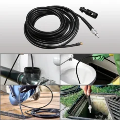 Wolketon 15m Rohrreinigungsschlauch Rohrreiniger Set Für Kärcher Kränzle K2 - K7 Hochdruckreiniger Mit Lavor Anschluss -SaugProfi Sparmarkt eb8ea41e738d355f5e74695136c7333d